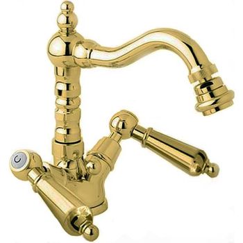 Смеситель для биде Cezares First FIRST-BS2-03-M Золото — фото 1, Смесители для биде