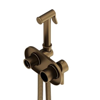 Гигиенический душ со смесителем Damixa RedBlu Option 214000000 Бронза — фото 4, Гигиенические души