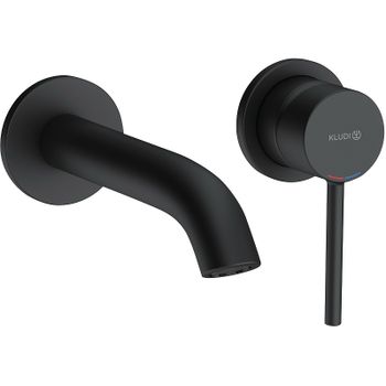 Смеситель для раковины Kludi Bozz 382443976 Черный матовый — фото 1, Смесители для раковины