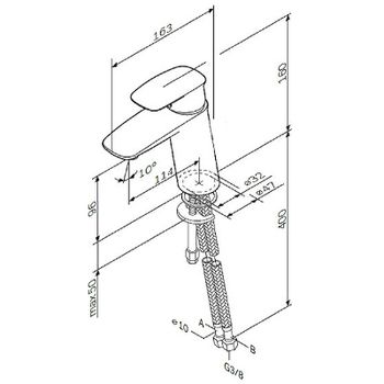Смеситель для раковины AM.PM Spirit V2.1 F71A02100 Хром — фото 11, Смесители для раковины
