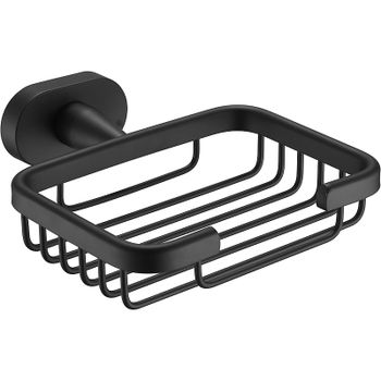 Мыльница Belz B901 B90102-1 Черная матовая — фото 1, Мыльницы