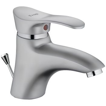 Смеситель для раковины Frap H01-1 F1001-1 Хром матовый — фото 1, Смесители для раковины