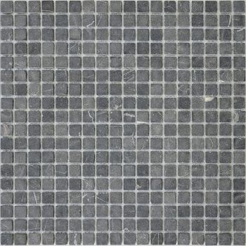 Мозаика Caramelle mosaic Pietrine 4 мм Nero Oriente MAT 30,5x30,5 см — фото 1, Мозаика