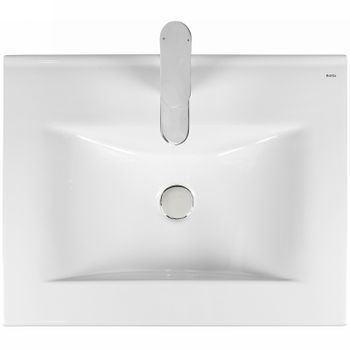 Тумба с раковиной Bond Wave 60 T01600-S05W подвесная Белая глянцевая — фото 12, Тумбы с раковиной