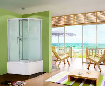 Душевая кабина Esbano ES-108CKRB 100x80 L ESKB108CKRBL без гидромассажа — фото 2, Душевые кабины