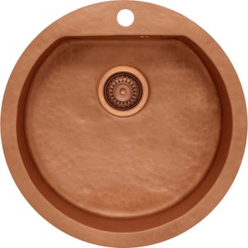 Кухонная мойка Seaman Natural Genova SMC-510V-Supreme.A Светлая медь — фото 1, Кухонные мойки
