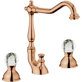 Смеситель для раковины Webert Karenina KA750202065 Бронза — фото 1, Смесители для раковины