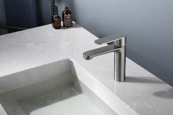 Смеситель для раковины Splenka S222.10.09 Графит матовый — фото 2, Смесители для раковины