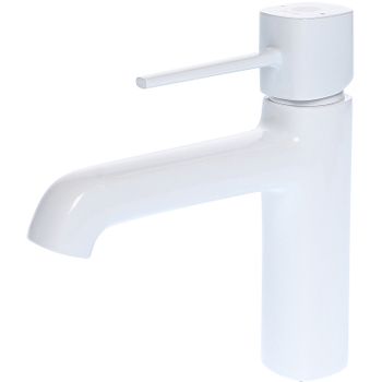 Смеситель для раковины Orange Karl M05-021w Белый — фото 1, Смесители для раковины