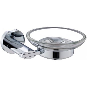 Мыльница CeramaLux Loft 53904 Хром — фото 1, Мыльницы