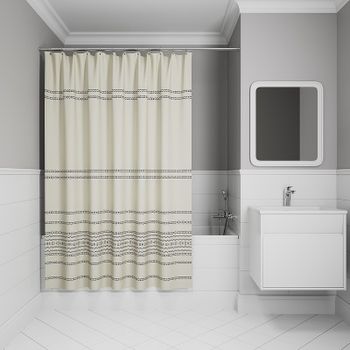 Штора для ванны Iddis Base 240х200 BD01P24i11 Светло-зеленая — фото 2, Шторы для ванной