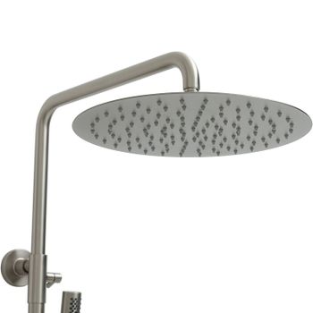 Душевая система Allen Brau Priority 5.31A10-BN Никель брашированный — фото 9, Душевые стойки