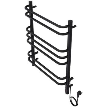 Электрический полотенцесушитель Aquatek Пандора П7 500x700 AQ EL RPC0770BL Черный муар — фото 9, Электрические полотенцесушители