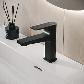 Смеситель для раковины Grossman Classic 510.K35.04.210 Черный матовый — фото 4, Смесители для раковины