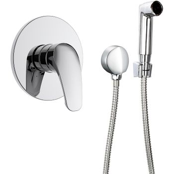 Гигиенический душ со смесителем Orange OneLife P01-888cr Хром — фото 1, Гигиенические души