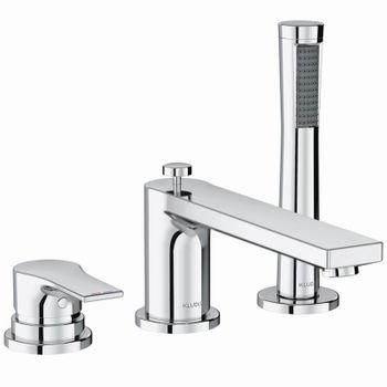 Смеситель на борт ванны Kludi Zenta SL 484480565 Хром — фото 1, Смесители на борт ванны