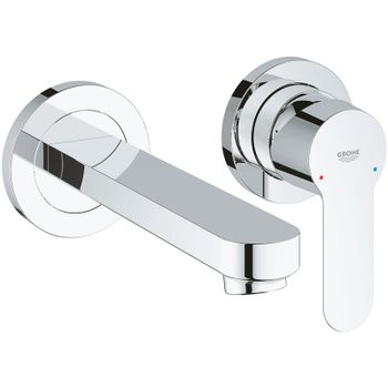 Смеситель для раковины Grohe BauEdge 20474000 Хром — фото 1, Смесители для раковины