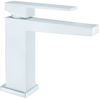 Смеситель для раковины Webert Pegaso PE830102740 Белый матовый — фото 1, Смесители для раковины