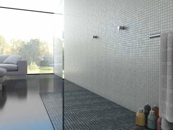 Стеклянная мозаика Vidrepur Astra Black Черный 31,7х31,7 см — фото 2, Мозаика