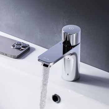 Смеситель для раковины AM.PM X-Joy F85A02500 Хром — фото 2, Смесители для раковины