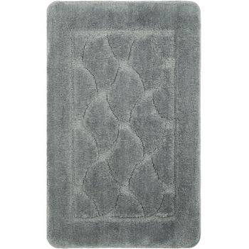 Коврик для ванной комнаты Fixsen Link FX-5002K 50x80 Серый — фото 1, Коврики для ванной комнаты