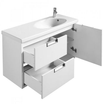 Тумба под раковину Roca Etna 100 857302806 подвесная Белый глянец — фото 2, Тумбы под раковину