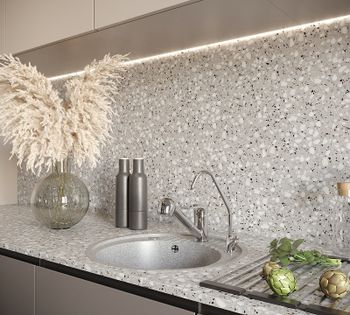 Кухонная мойка Domaci Бьелла DMC-05S GWS-05S-310 Серая — фото 2, Кухонные мойки