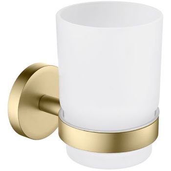 Стакан для зубных щеток Timo Saona 13031/17 Золото матовое — фото 1, Стаканы для зубных щеток