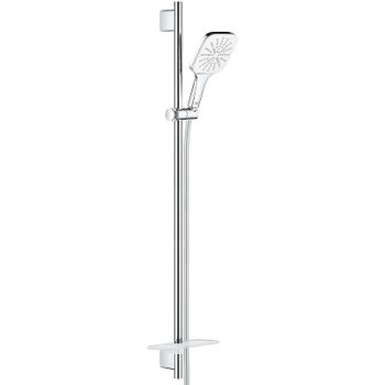 Душевой гарнитур Grohe Rainshower SmartActive 26586LS0 Белая луна Хром — фото 1, Душевые гарнитуры