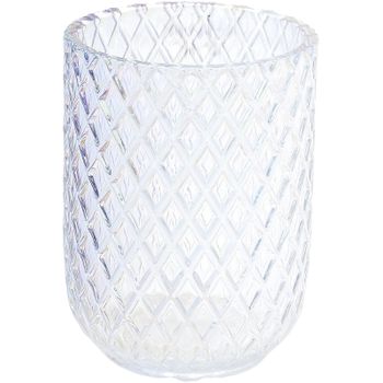 Стакан для зубных щеток Ridder Jade 2164127 прозрачно-перламутровый — фото 1, Стаканы для зубных щеток