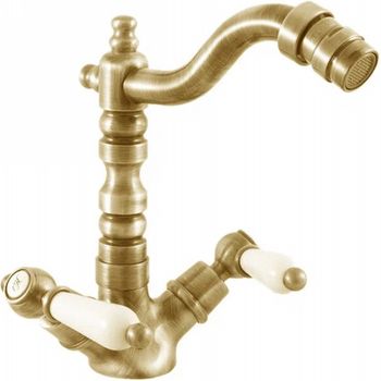 Смеситель для биде Rav Slezak Morava retro MK521.5/9Z Золото — фото 1, Смесители для биде