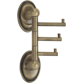 Вешалка для полотенец Veragio Bonjour VR.BNR-7835.BR Бронза — фото 1, Крючки для полотенец