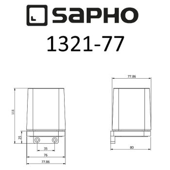 Товар: Стакан для зубных щеток Sapho Olymp 1321-77 Хром - фото 2 Стакан для зубных щеток Sapho Olymp 1321-77 Хром — фото 2, Стаканы для зубных щеток