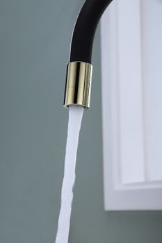 Смеситель для кухни Paulmark Salix Sa213419-G Золото — фото 7, Смесители для кухни