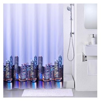 Товар: Штора для ванны Iddis City 200x200 Фиолетовая - фото 1 Штора для ванны Iddis City 200x200 Фиолетовая — фото 1, Шторы для ванной