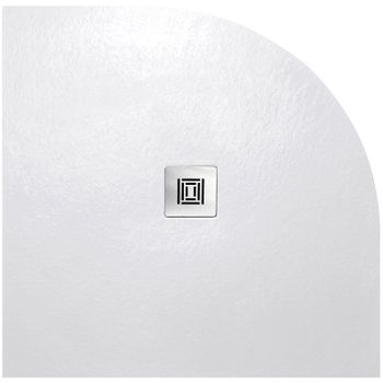 Душевой поддон из искусственного камня Stpool Lite 80х80 1237477 White Matt — фото 1, Душевые поддоны из искусственного камня