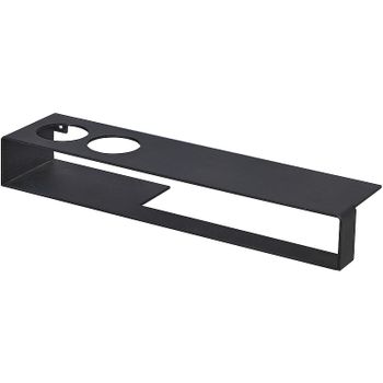 Подставка для стаканов Aquaton Лофт Урбан 1A255603LQX70 Черная матовая — фото 1, Прочие аксессуары и комплектующие