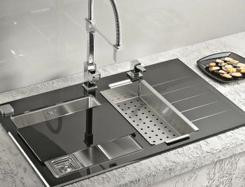 Коландер Alveus 1119835 Сатинированная сталь — фото 2, Коландеры