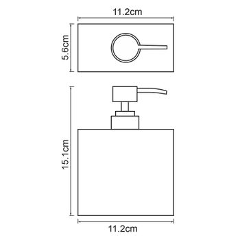 Товар: Дозатор для жидкого мыла WasserKRAFT Abens K-3799 Черный - фото 5 Дозатор для жидкого мыла WasserKRAFT Abens K-3799 Черный — фото 5, Дозаторы
