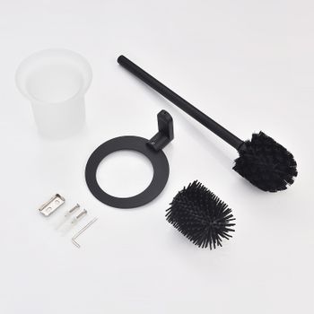 Ершик для унитаза Raglo R300.10.06 Черный матовый — фото 10, Ершики для унитаза