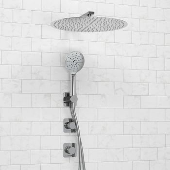 Душевая система WasserKRAFT Mosel A4651.293.090.117.271.087.127 Хром — фото 5, Встраиваемые душевые комплекты