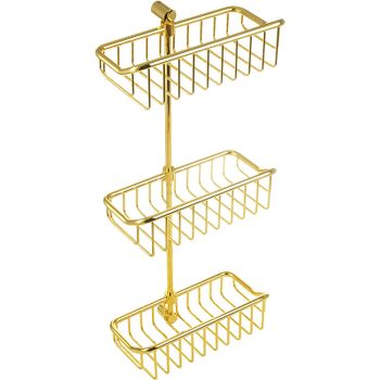 Товар: Полка корзина Migliore Complementi 22052 Золото - фото 1 Полка корзина Migliore Complementi 22052 Золото — фото 1, Полки для ванной и душа