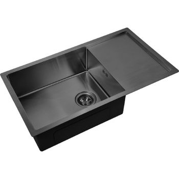 Кухонная мойка ZorG Grafit PVD 7844 GRAFIT Графит — фото 1, Кухонные мойки