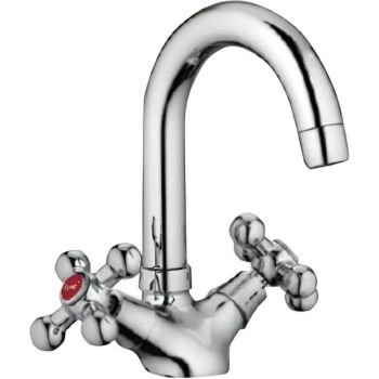 Смеситель для раковины Frap H19 F1319 Хром — фото 1, Смесители для раковины