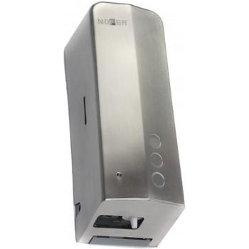 Диспенсер для жидкого мыла Nofer 03039.S Нержавеющая сталь матовая — фото 2, Диспенсеры для жидкого мыла
