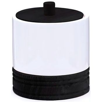 Стакан для ватных дисков Ridder Chic 2137710 Черный — фото 1, Стаканы для зубных щеток