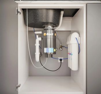 Кухонная мойка Domaci Бьелла DMC-23 GWS-23-308 Черная — фото 8, Кухонные мойки