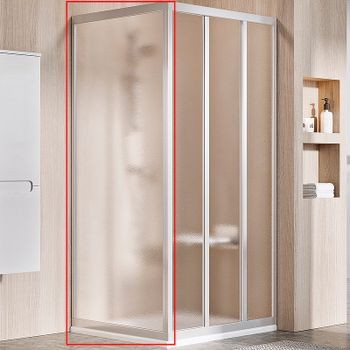 Душевая стенка Ravak Supernova APSS-90 94070U02ZG профиль Сатин стекло Grape — фото 1, Боковые стенки