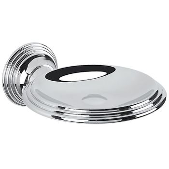 Мыльница Colombo Design Hermitage B3301.CR Хром — фото 1, Мыльницы