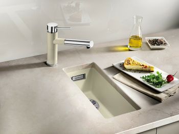 Кухонная мойка Blanco Subline 160-U 523400 Белая — фото 3, Кухонные мойки